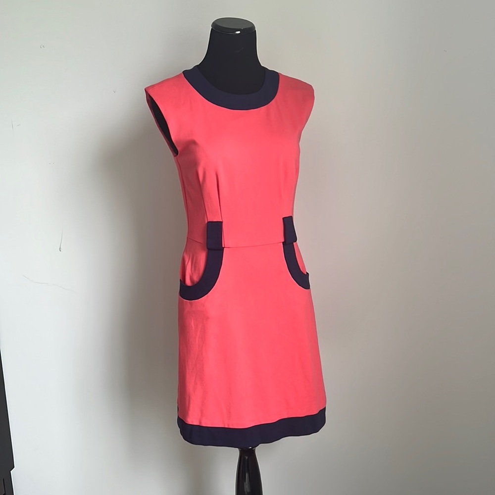 Coral Sleeveless Dress | Trina Turk | Professional